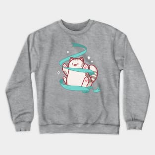 Ribbon Cat Crewneck Sweatshirt